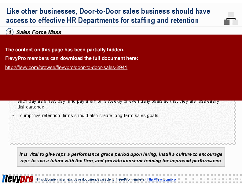 Door-to-Door Sales (15-slide PPT PowerPoint presentation (PPT)) Preview Image
