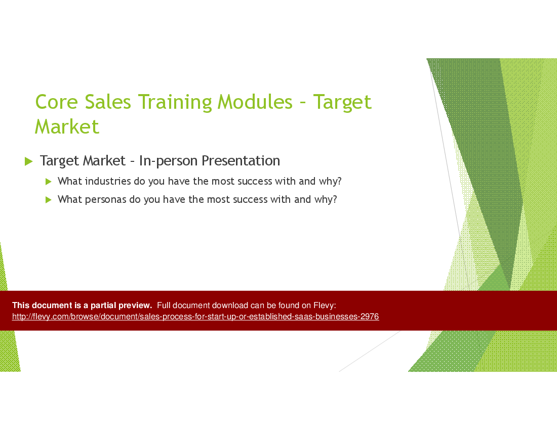 Streamlined Sales Strategies for SaaS Businesses (46-slide PowerPoint presentation (PPTX)) Preview Image