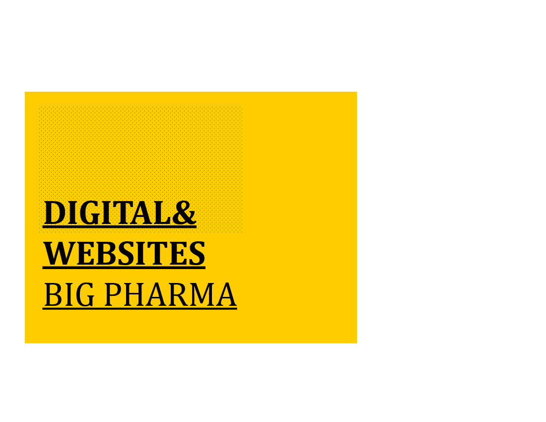 Big Pharma (Module 2): Digital and Websites