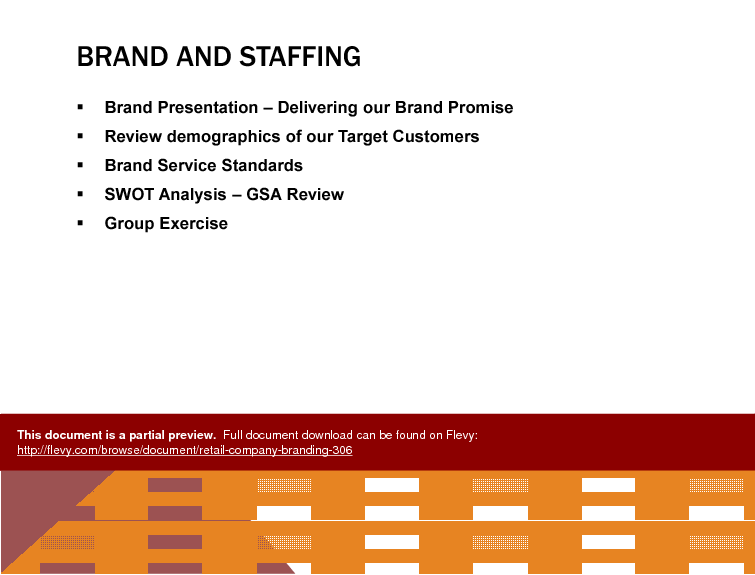 Retail Company Branding (25-slide PPT PowerPoint presentation (PPTX)) Preview Image