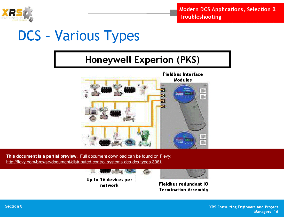 Distributed Control Systems (DCS) - DCS Types (48-slide PPT PowerPoint presentation (PPT)) Preview Image