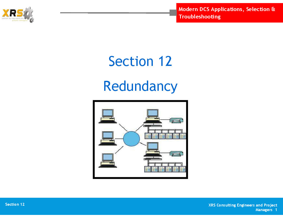Distributed Control Systems (DCS) - Redundancy (28-slide PPT PowerPoint presentation (PPT)) Preview Image