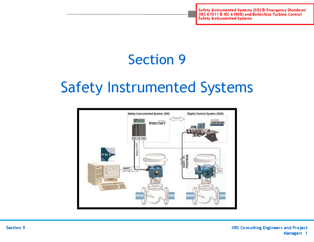 SIS & ESD (IEC 61511, 61508) Training - Safety Instrumented Systems