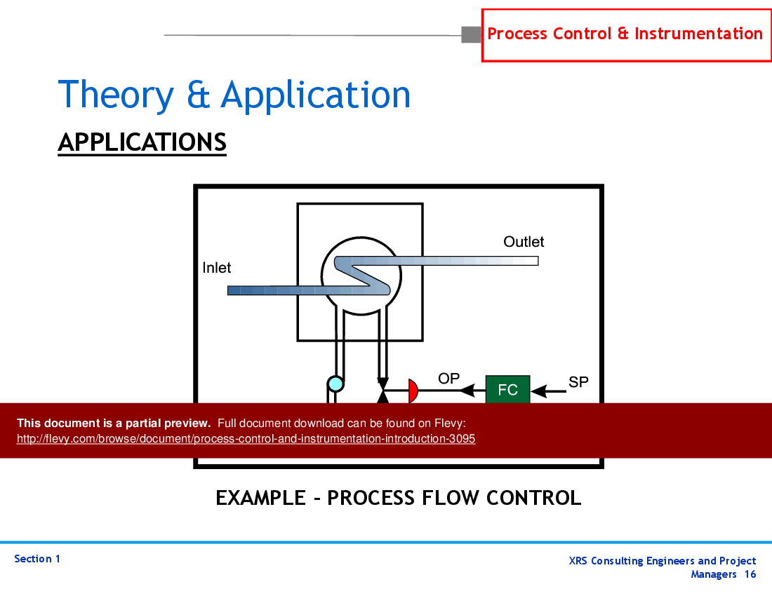 P&ID, Instrumentation, & Control - Introduction (38-slide PowerPoint presentation (PPTX)) Preview Image
