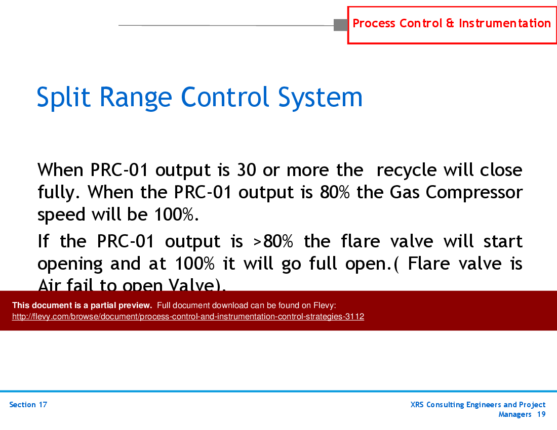 P&ID, Instrumentation, & Control - Control Strategies (162-slide PPT PowerPoint presentation (PPTX)) Preview Image