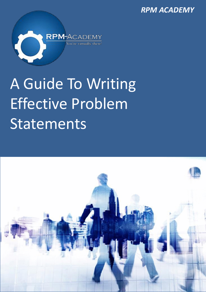 A Guide to Writing Effective Problem Statements (9-page PDF document) Preview Image