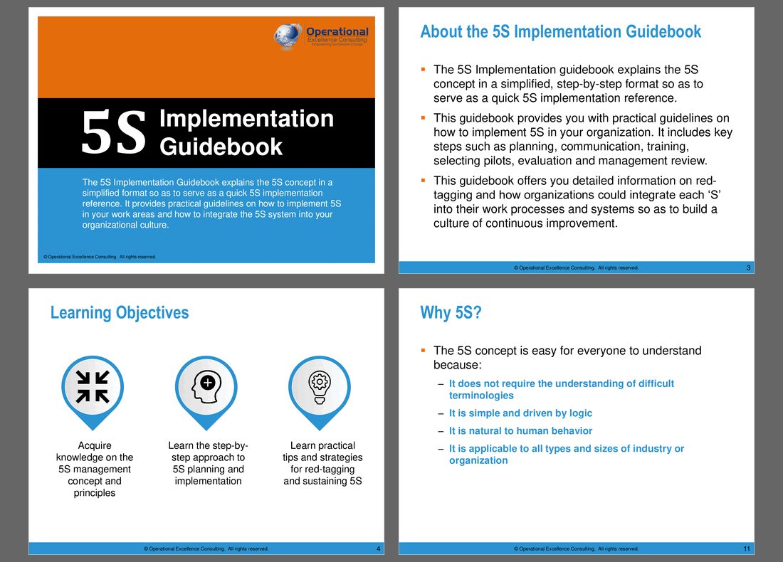 5S Implementation Guidebook: 8 Steps of 5S Implementation