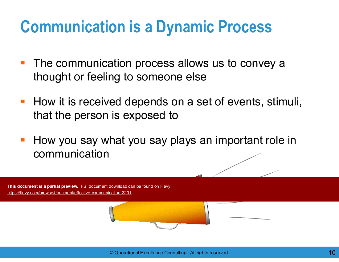 This is a partial preview of Effective Communication (93-slide PowerPoint presentation (PPTX)). Full document is 93 slides. 