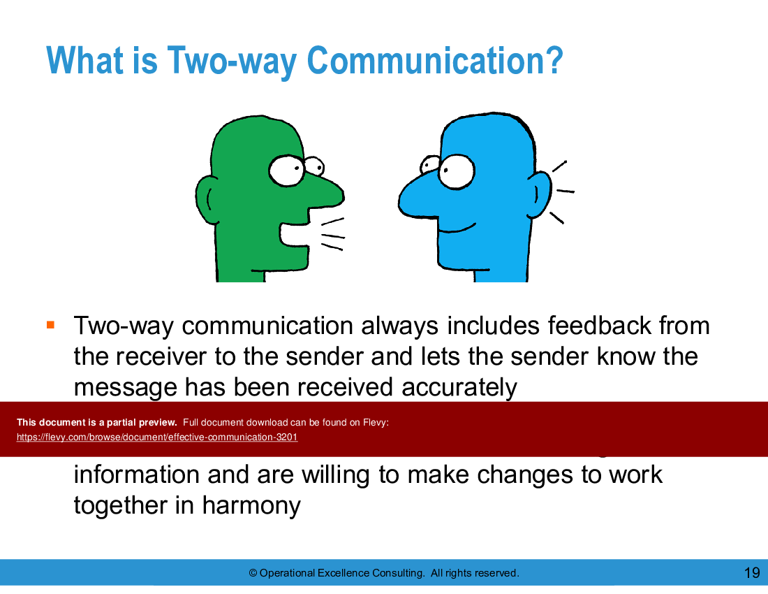 Effective Communication (93-slide PowerPoint presentation (PPTX)) Preview Image