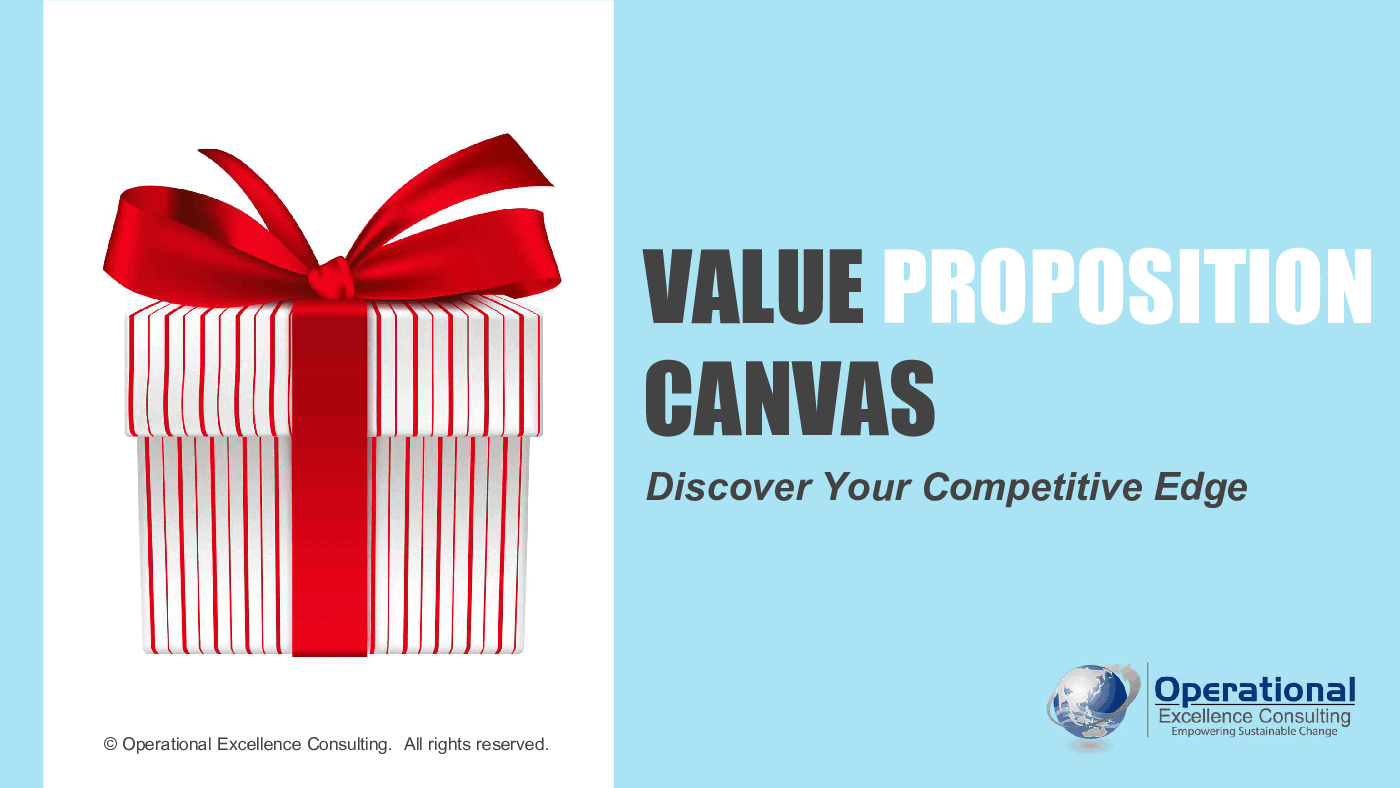 Value Proposition Canvas (144-slide PowerPoint presentation (PPTX)) Preview Image