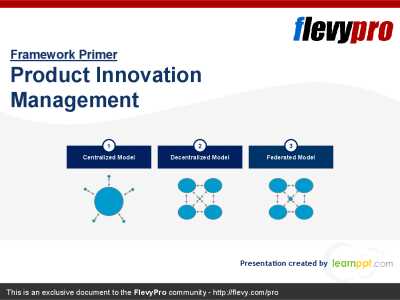 VANDEWIELE NV innovation strategy - GoodIP