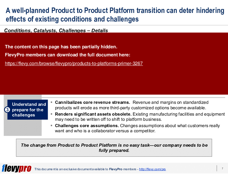 Products to Platforms Primer (20-slide PowerPoint presentation (PPTX)) Preview Image