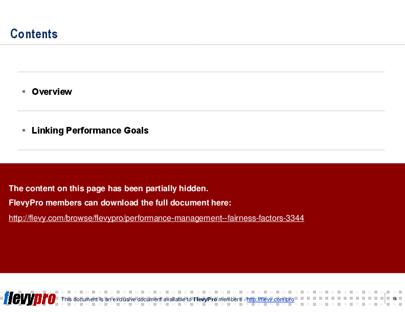 Performance Management - Fairness Factors (22-slide PPT PowerPoint presentation (PPT)) Preview Image