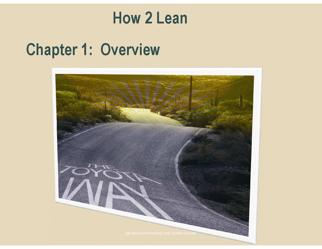 How 2 Lean Summary (36-slide PPT PowerPoint presentation (PPTX)) Preview Image