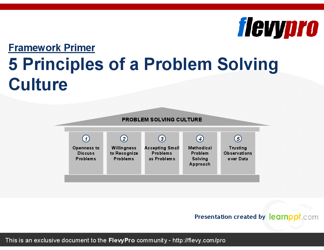 problem solving culture definition