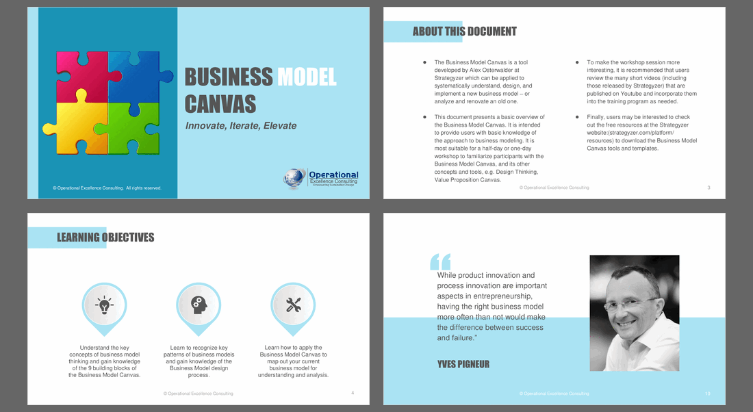 Business Model Canvas (BMC) (152-slide PPT PowerPoint presentation (PPTX)) Preview Image