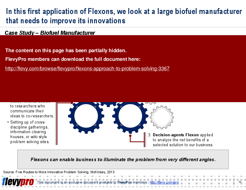 Flexons Approach to Problem Solving (22-slide PPT PowerPoint presentation (PPT)) Preview Image