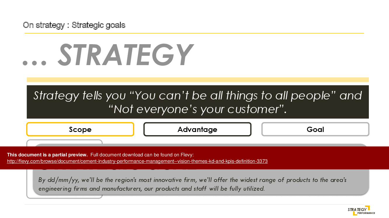 Step 5: Strategy Cascading Process (54-page PDF document) Preview Image