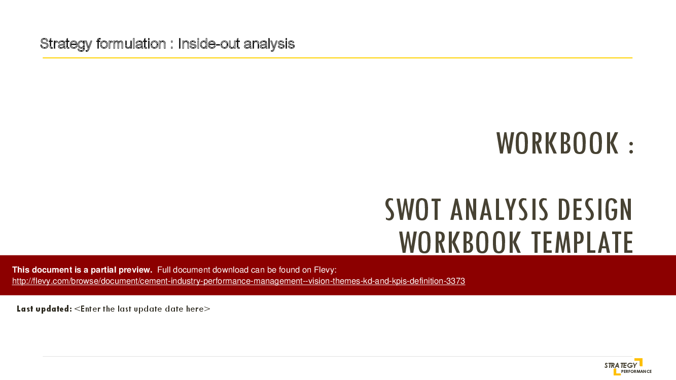 Step 5: Strategy Cascading Process (54-page PDF document) Preview Image