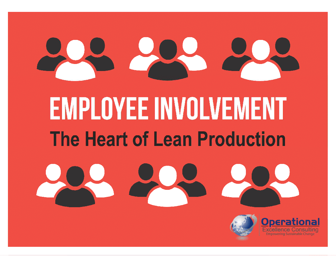 Employee Involvement: The Heart of Lean Production (179-slide PPT PowerPoint presentation (PPTX)) Preview Image