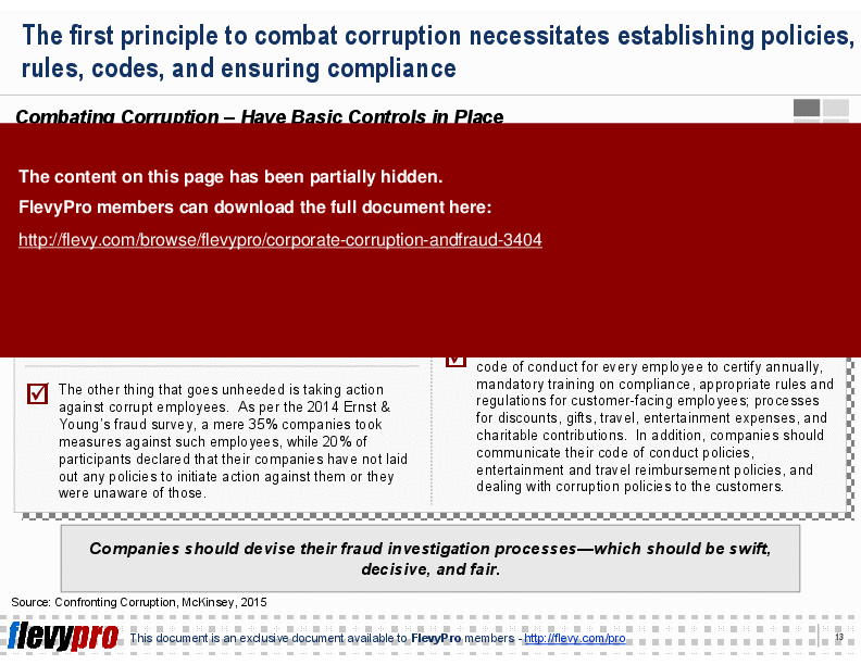 This is a partial preview of Corporate Corruption and Fraud (24-slide PowerPoint presentation (PPT)). Full document is 24 slides. 