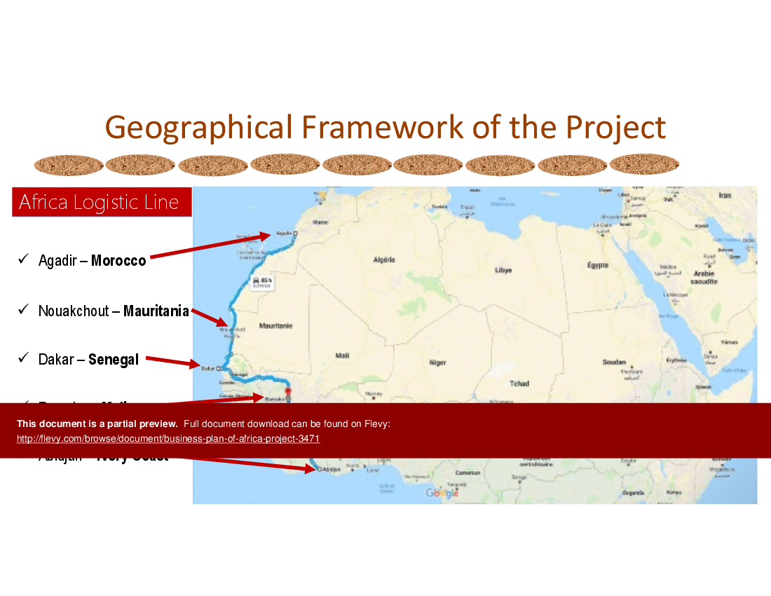 Business Plan of Africa Project (16-slide PPT PowerPoint presentation (PPTX)) Preview Image