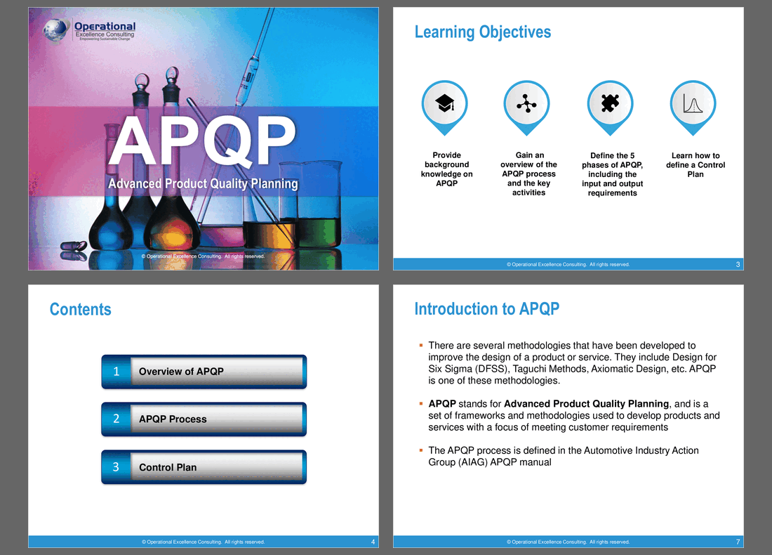 Advanced Product Quality Planning (APQP) (66-slide PPT PowerPoint presentation (PPTX)) Preview Image