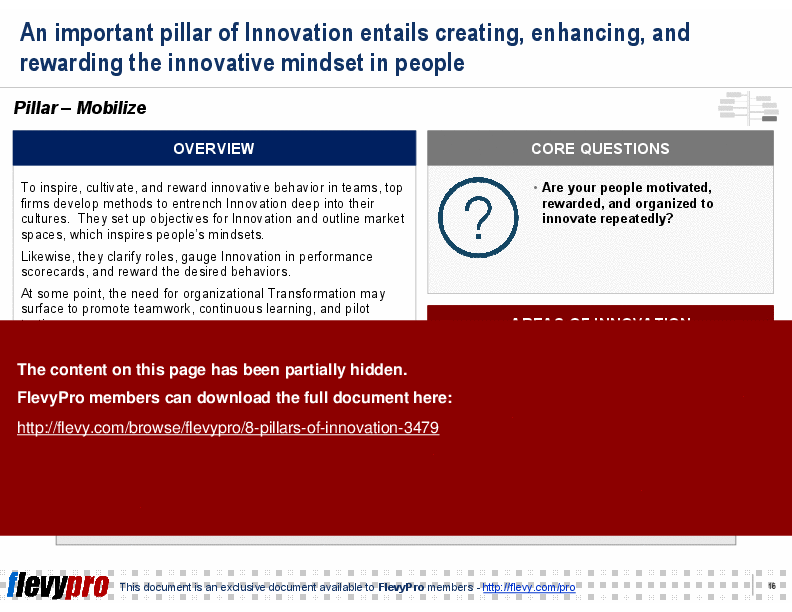 8 Pillars of Innovation (23-slide PPT PowerPoint presentation (PPT)) Preview Image