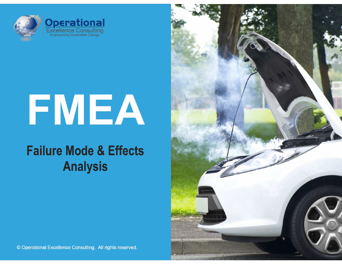 This is a partial preview of Failure Mode & Effects Analysis (FMEA) (63-slide PowerPoint presentation (PPTX)). Full document is 63 slides. 