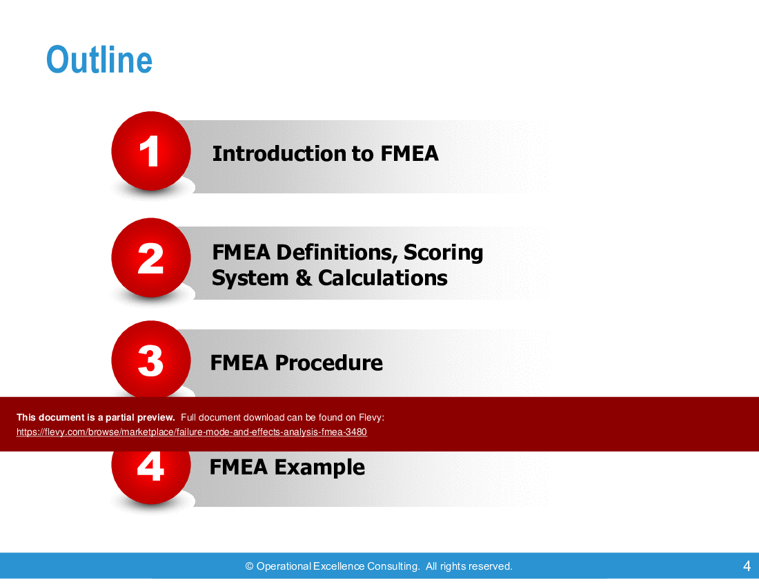 Failure Mode & Effects Analysis (FMEA) (63-slide PPT PowerPoint presentation (PPTX)) Preview Image