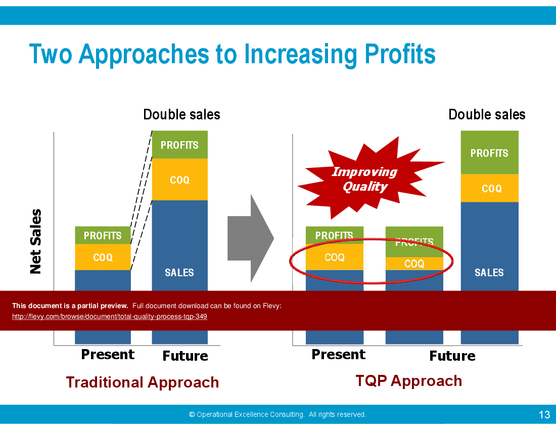This is a partial preview of Total Quality Process (TQP) (100-slide PowerPoint presentation (PPTX)). Full document is 100 slides. 