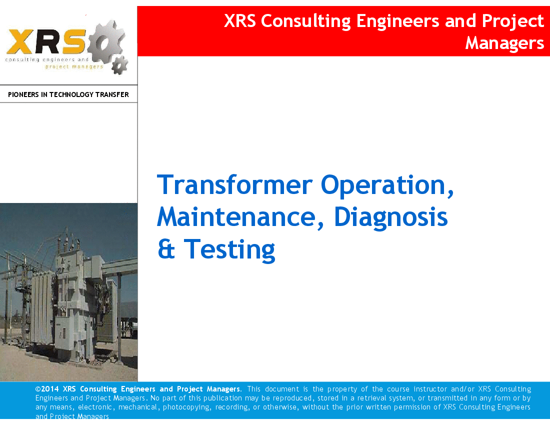 Power Transformers - Basic Concepts