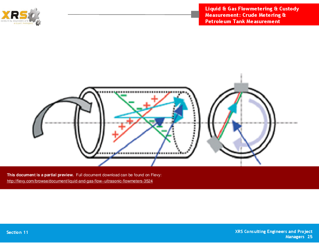 Liquid & Gas Flow - Ultrasonic Flowmeters (46-slide PowerPoint presentation (PPT)) Preview Image