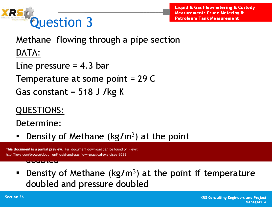 Liquid & Gas Flow - Practical Exercises (16-slide PPT PowerPoint presentation (PPT)) Preview Image