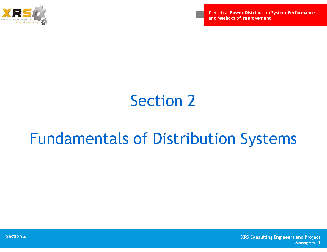 This is a partial preview of Power Distribution - Fundamentals of Distribution Systems (84-slide PowerPoint presentation (PPTX)). Full document is 84 slides. 