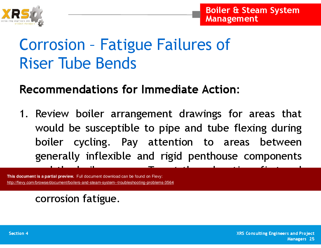 Boilers & Steam System - Troubleshooting Problems (118-slide PPT PowerPoint presentation (PPTX)) Preview Image