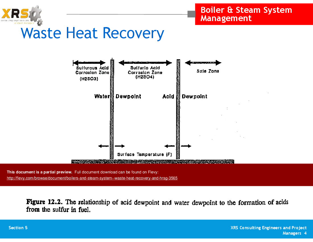 Boilers & Steam System - Waste Heat Recovery and HRSG (40-slide PPT PowerPoint presentation (PPTX)) Preview Image
