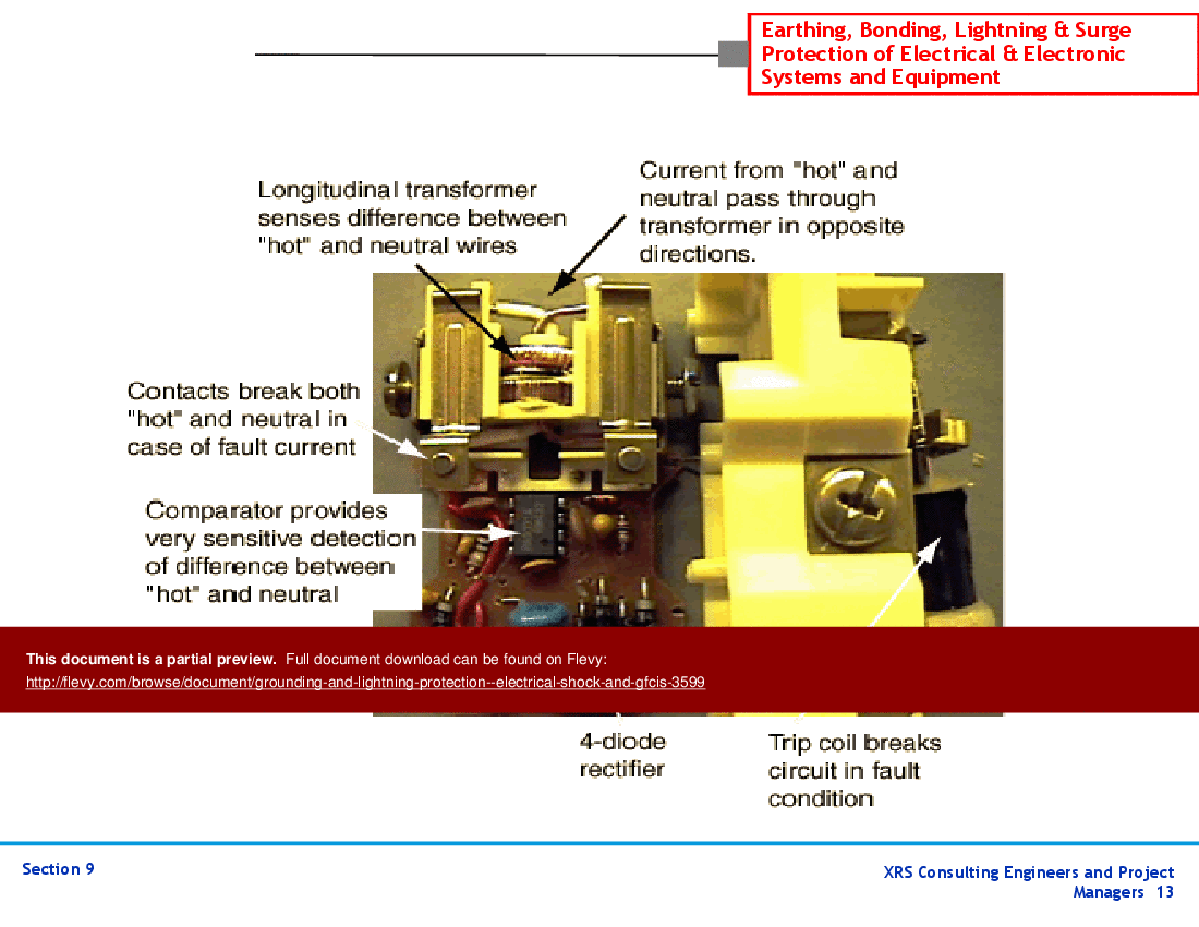 This is a partial preview of Grounding & Lightning Protection - Electrical Shock & GFCIs (50-slide PowerPoint presentation (PPT)). Full document is 50 slides. 
