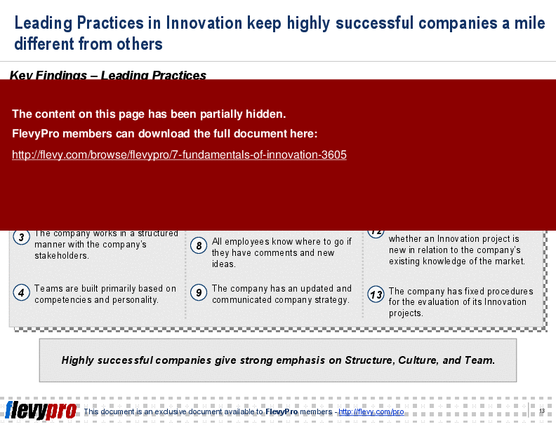 This is a partial preview of 7 Fundamentals of Innovation (22-slide PowerPoint presentation (PPT)). Full document is 22 slides. 