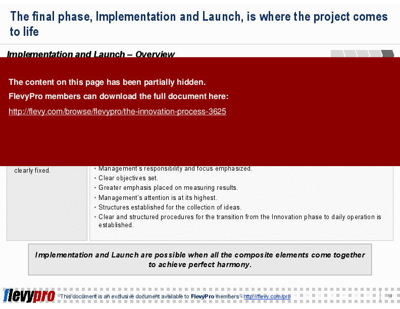 This is a partial preview of The Innovation Process (24-slide PowerPoint presentation (PPT)). Full document is 24 slides. 