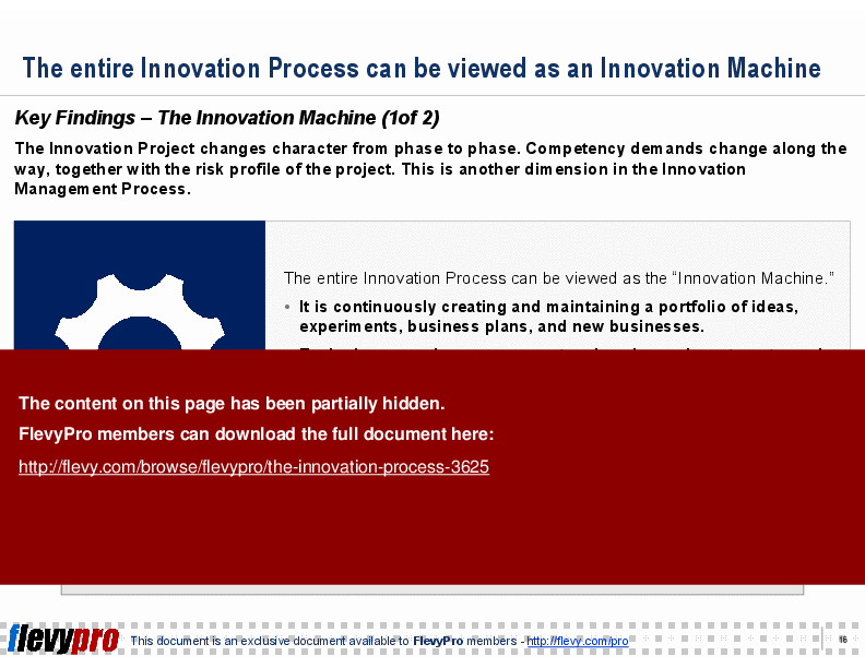 The Innovation Process (24-slide PPT PowerPoint presentation (PPT)) Preview Image