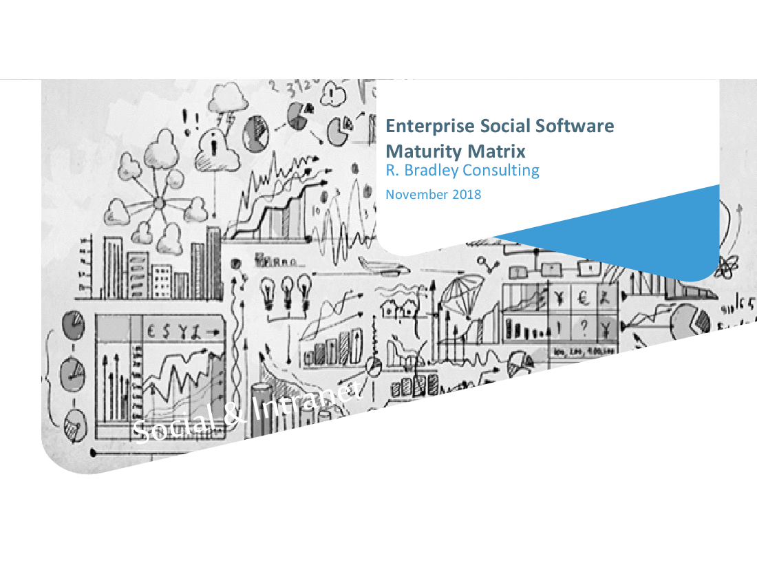This is a partial preview of Enterprise Social Software / Enterprise 2.0 Maturity Matrix (4-slide PowerPoint presentation (PPTX)). Full document is 4 slides. 
