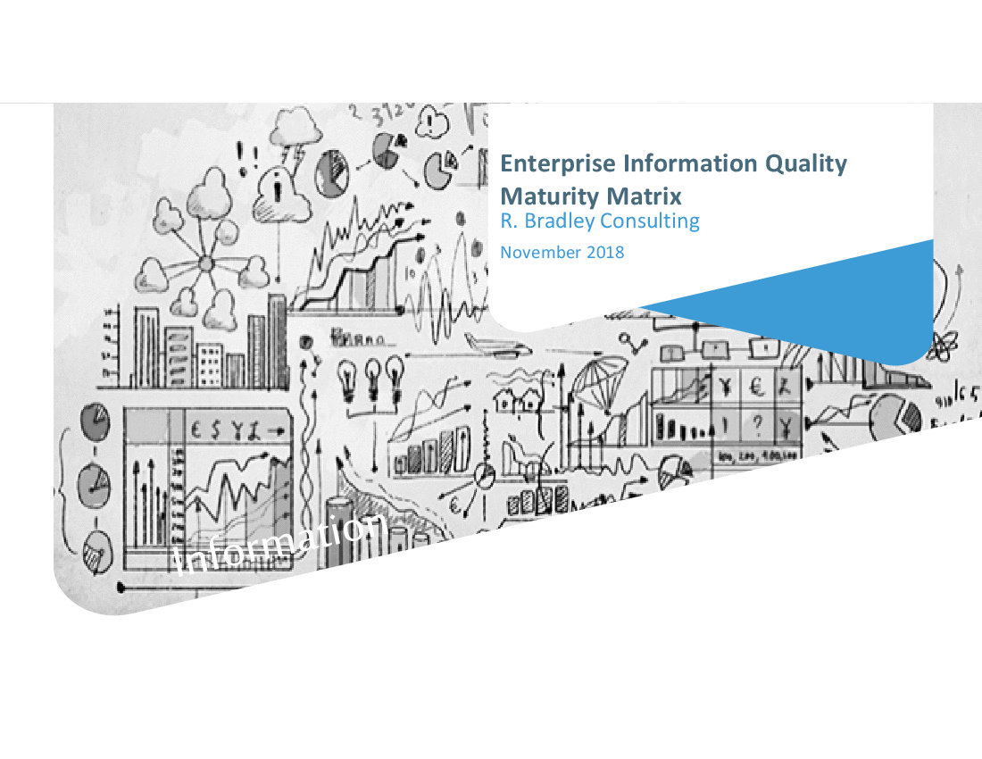 Information Quality Maturity Matrix (4-slide PowerPoint presentation (PPTX)) Preview Image