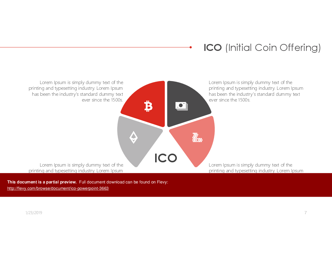 This is a partial preview of ICO Powerpoint (10-slide PowerPoint presentation (PPTX)). Full document is 10 slides. 