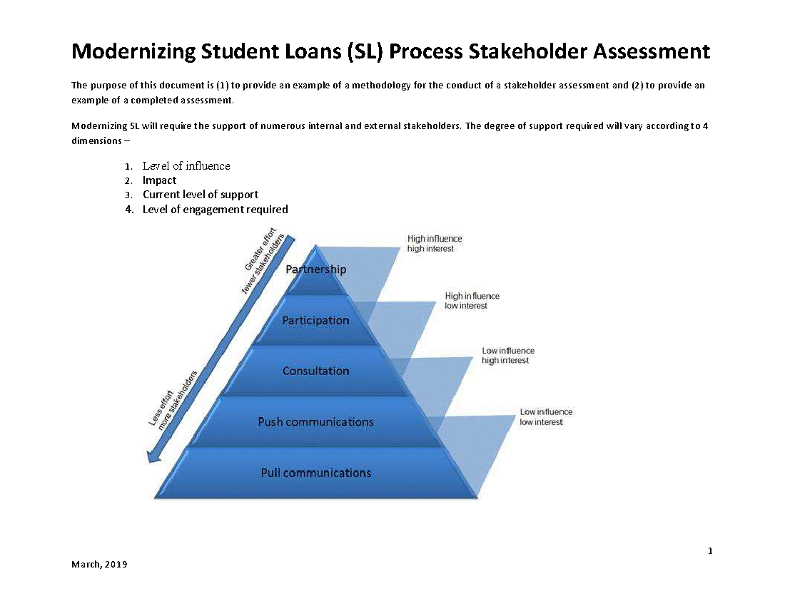 Stakeholder Assessment (14-page Word document) Preview Image