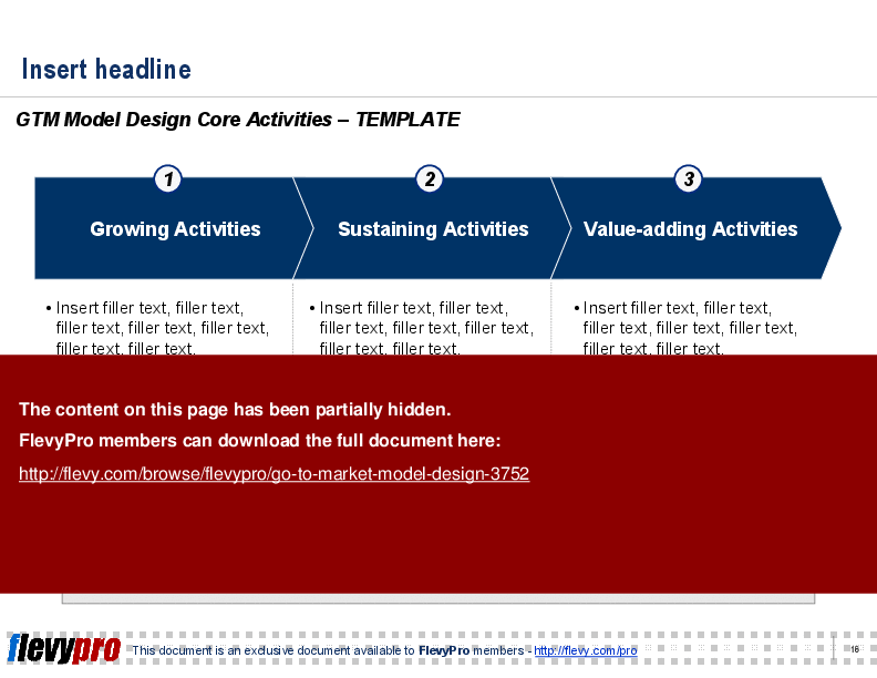 Go-to-Market Model Design (19-slide PPT PowerPoint presentation (PPT)) Preview Image