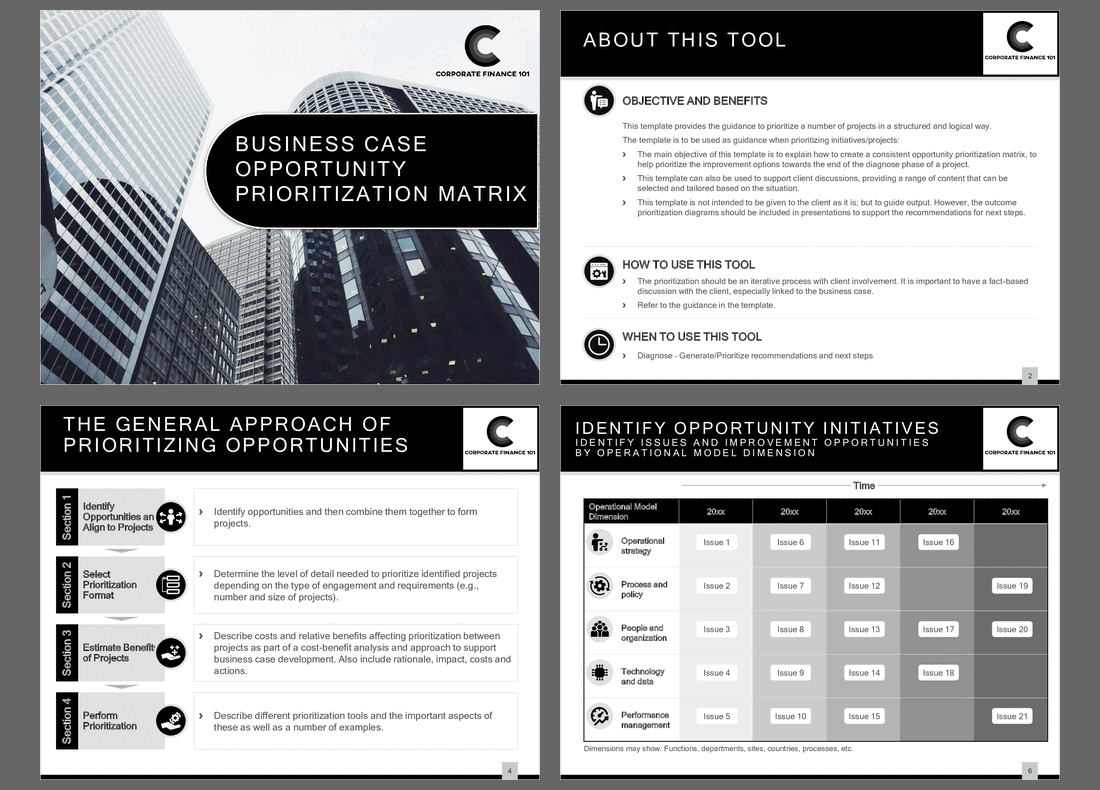 Business Case Prioritization Guide (14-slide PPT PowerPoint presentation (PPTX)) Preview Image