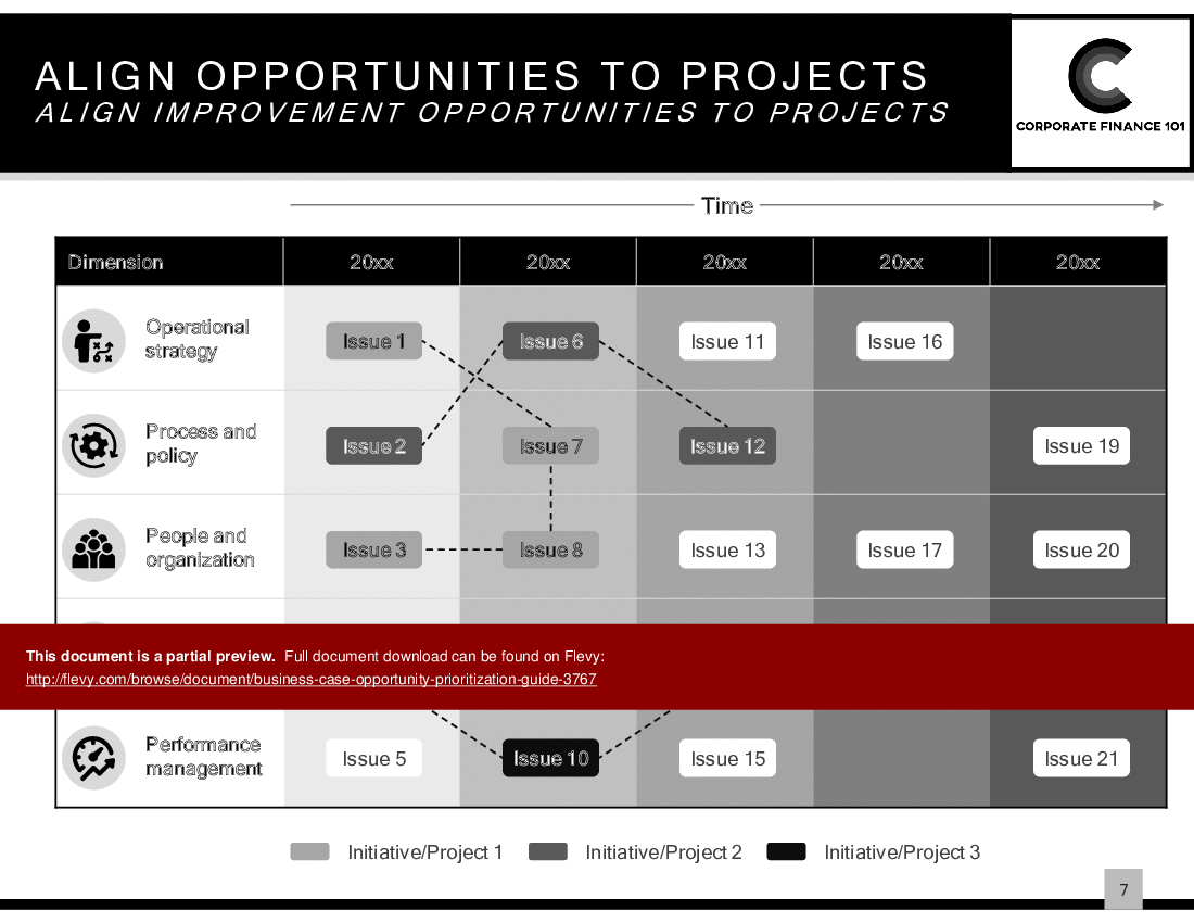 This is a partial preview of Business Case Prioritization Guide (14-slide PowerPoint presentation (PPTX)). Full document is 14 slides. 