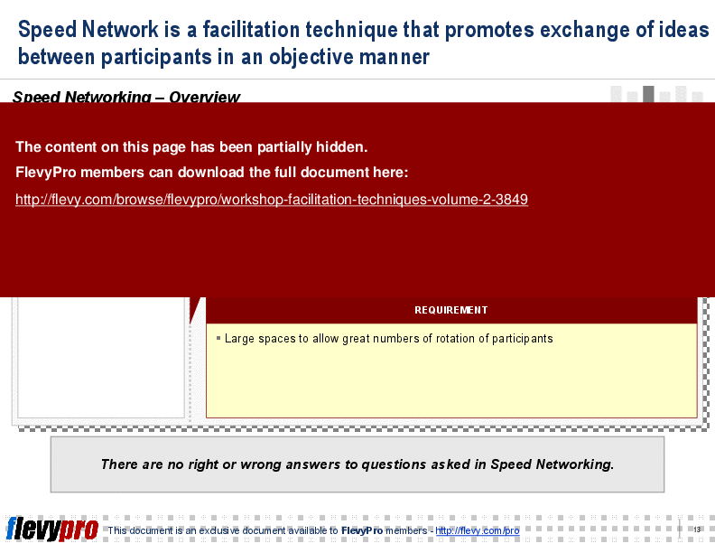 Workshop Facilitation Techniques (Volume 2) (27-slide PPT PowerPoint presentation (PPT)) Preview Image