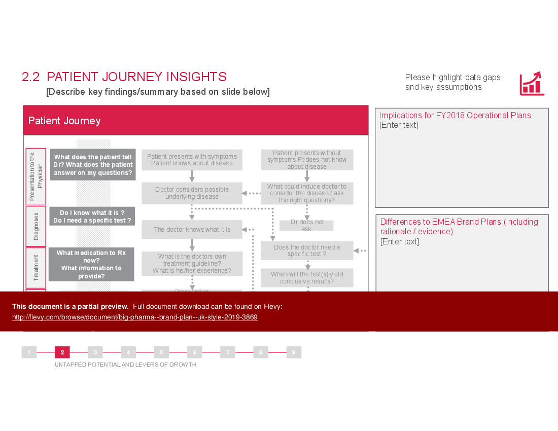 Big Pharma - Brand Plan (UK Style) (38-slide PPT PowerPoint presentation (PPTX)) Preview Image
